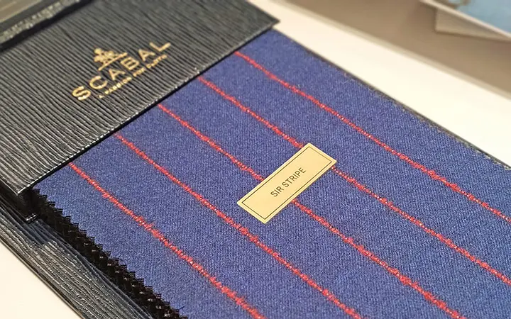 Scabal fabric Bespoke Tailor in Bilbao - Hugo de Juana