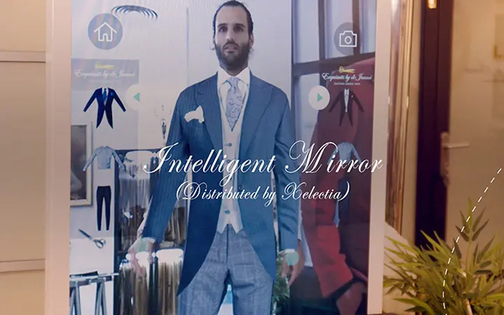 Intelligent virtual mirror technology pioneering in Europe