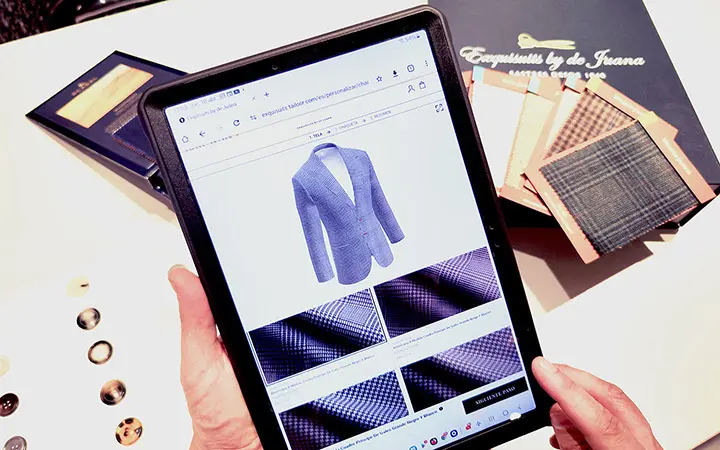 Service tailleur en ligne